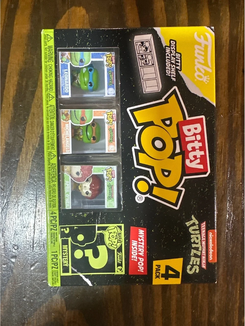Funko Bitty Pop! Teenage Mutant Ninja Turtles 4-Pack Mystery Mini Figures
